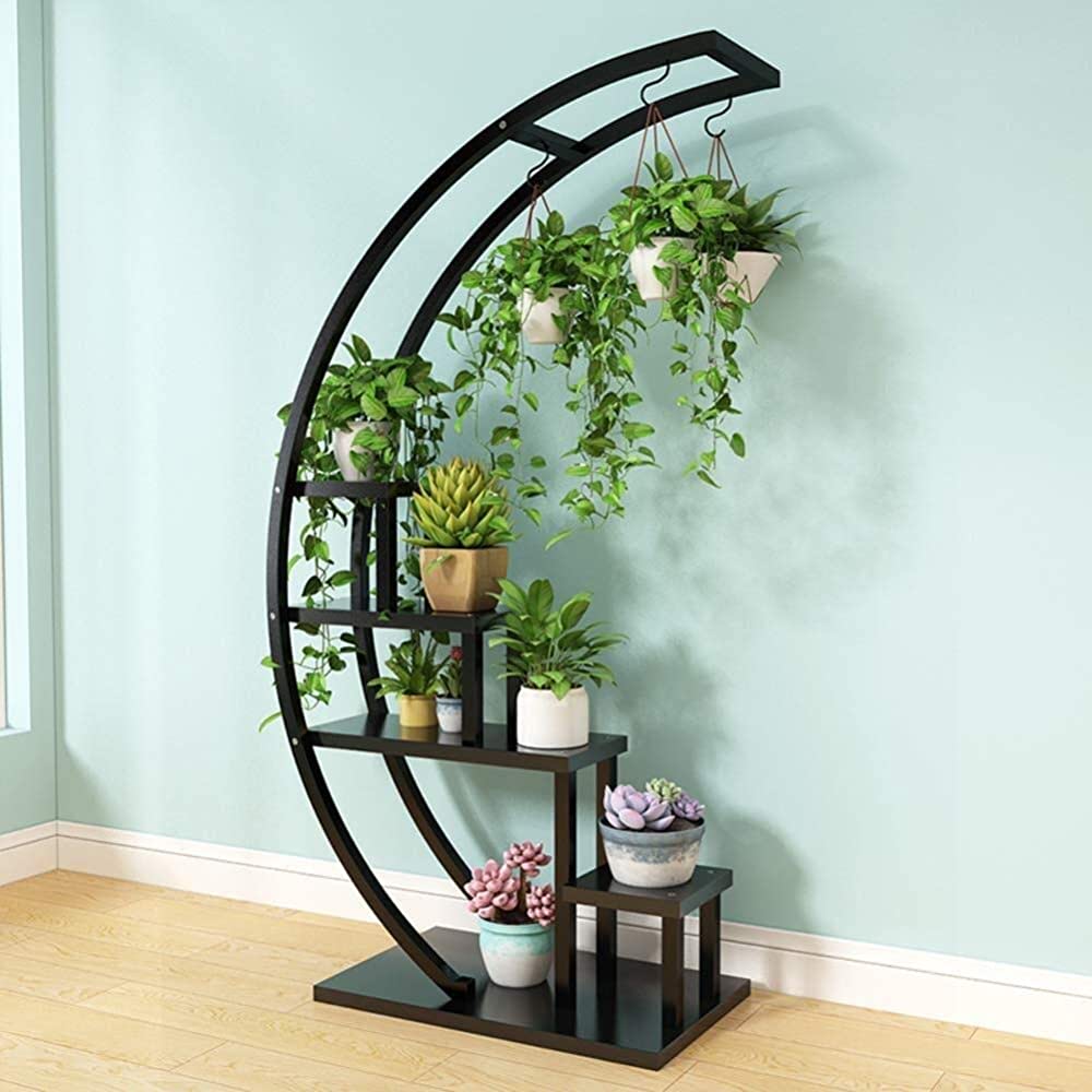 metal tall plant stand